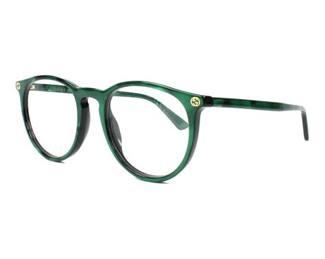 gucci green eyeglass frames.